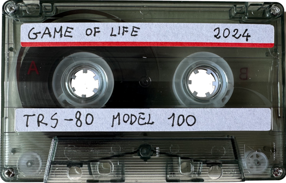 game of life TRS-80 cassette