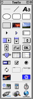 REALbasic tools window